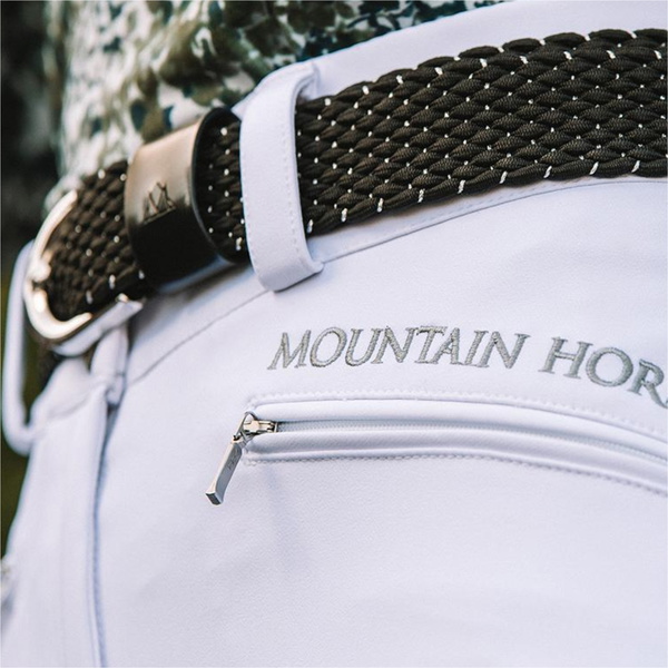 2025 Mountain Horse Womens Diana Breeches Knee Silicon Grip 53640200 - White